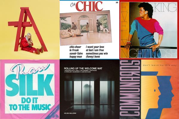 August 11th album covers: Dont Smile At Me, C'est Chic, Get Loose, Do It To The Music, Rolling Up The Welcome Mat, Don't Leave Me This Way