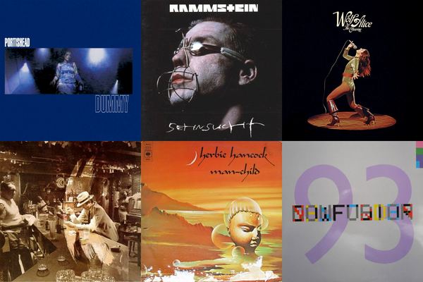 August 22nd album covers: Dummy, Sehnsucht, The Clearing, In Through The Out Door, Man-Child, Confusion