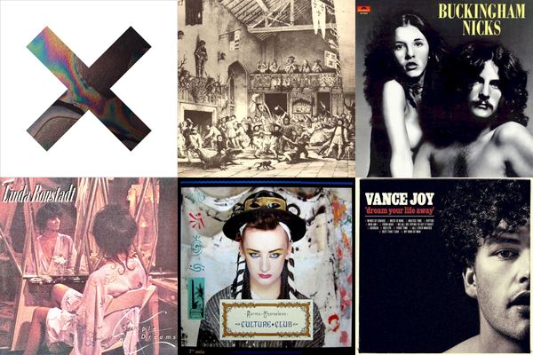 September 5th album covers: Coexist, Minstrel In The Gallery, Buckingham Nicks, Simple Dreams, Karma Chameleon, Dream Your Life Away
