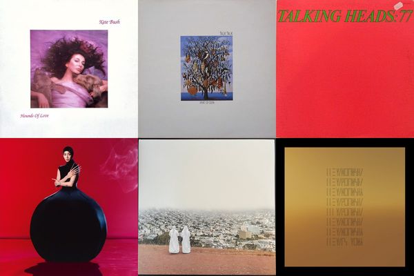 September 16th album covers: Hounds Of Love, Spirit Of Eden, Talking Heads: 77, Hold The Girl, Asphalt Meadows, The Mars Volta