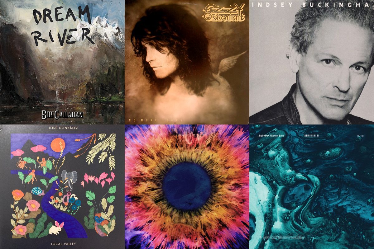 September 17th album covers: Dream River, No More Tears, Lindsey Buckingham, Local Valley, Horizons/East, Eternal Blue