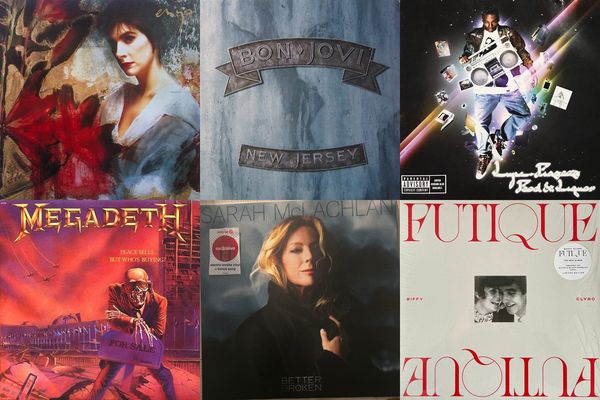 September 19th album covers: Watermark, New Jersey, Lupe Fiasco's Food & Liquor, Peace Sells... But Who's Buying?, Better Broken, Futique