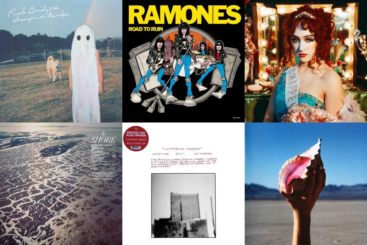 September 22nd album covers: Stranger In The Alps, Road To Ruin, The Rise & Fall Of A Midwest Princess, Shore, Luciferian Towers, Wonderful Wonderful