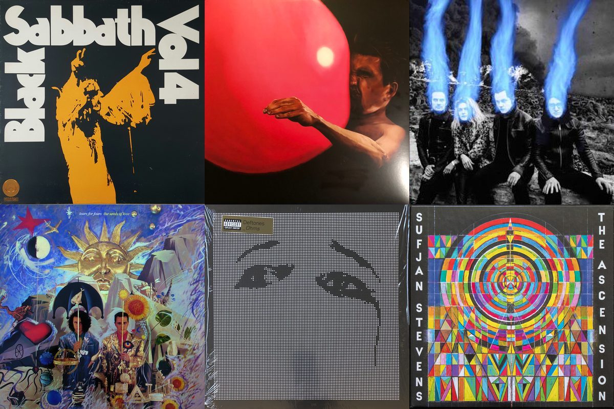 September 25th album covers: Black Sabbath Vol 4, Ultra Mono, Dodge And Burn, The Seeds Of Love, Ohms, The Ascension