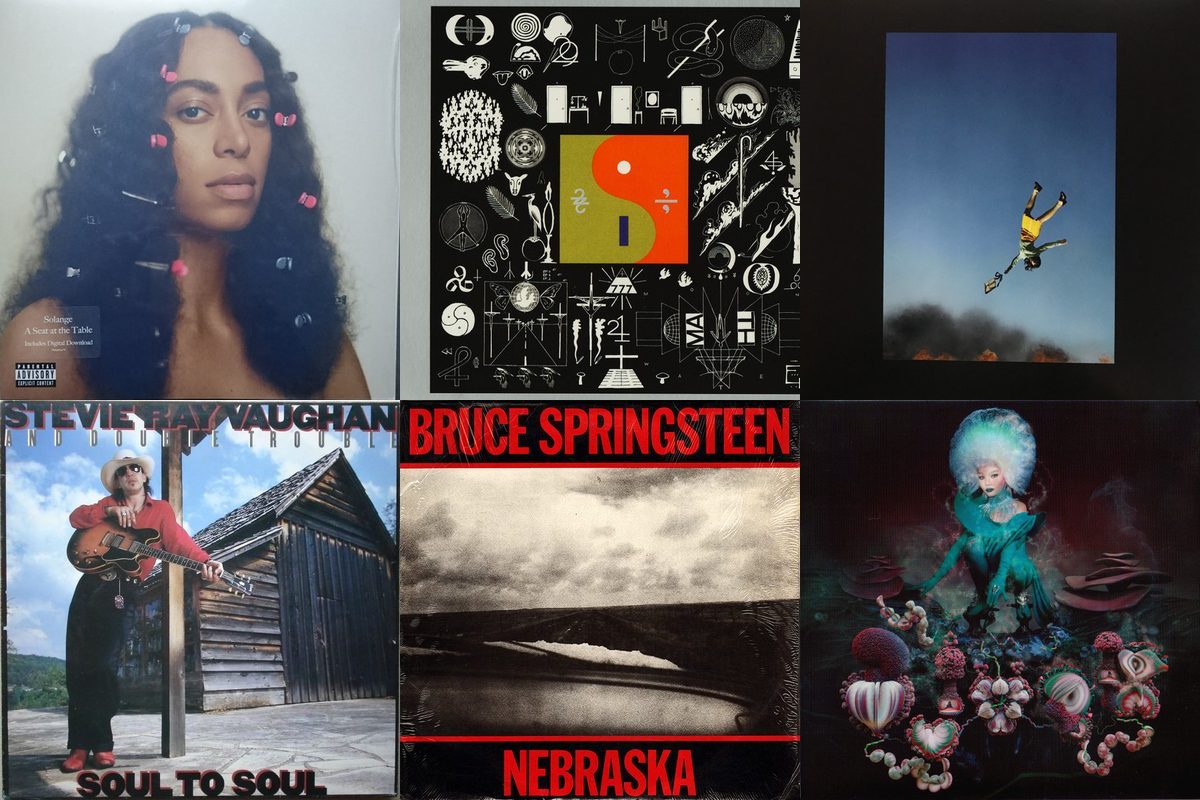 September 30th album covers: A Seat At The Table, 22, A Million, Cool It Down, Soul To Soul, Nebraska, Fossora