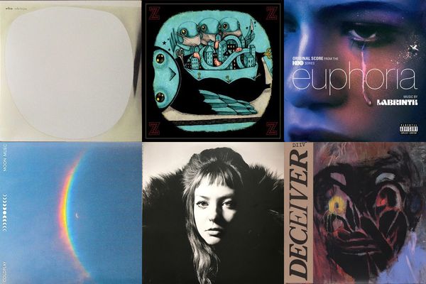 October 4th album covers: Ode To Joy, Z, Euphoria (Original Score From The HBO Series), Moon Music, All Mirrors, Deceiver