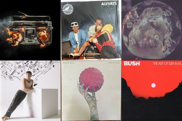 October 7th album covers: Revolution Radio, Blue Rev, Psychic, Charlie, Into The Blue, The Art Of Survival