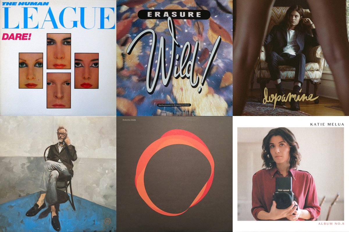 October 16th album covers: Dare, Wild!, Dopamine, Serpentine Prison, SIGN, Album No. 8