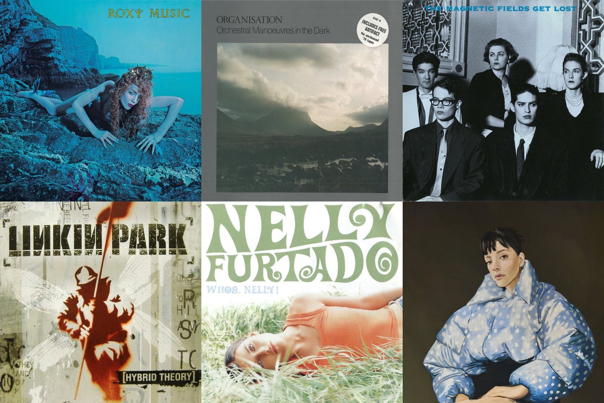 October 24th album covers: Siren, Organisation, Get Lost, Hybrid Theory, Whoa, Nelly!, West End Girl