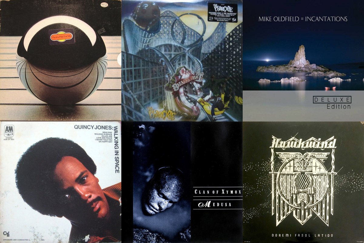 November 24th album covers: Tommy, Bizarre Ride II The Pharcyde, Incantations, Walking In Space, Medusa, Doremi Fasol Latido