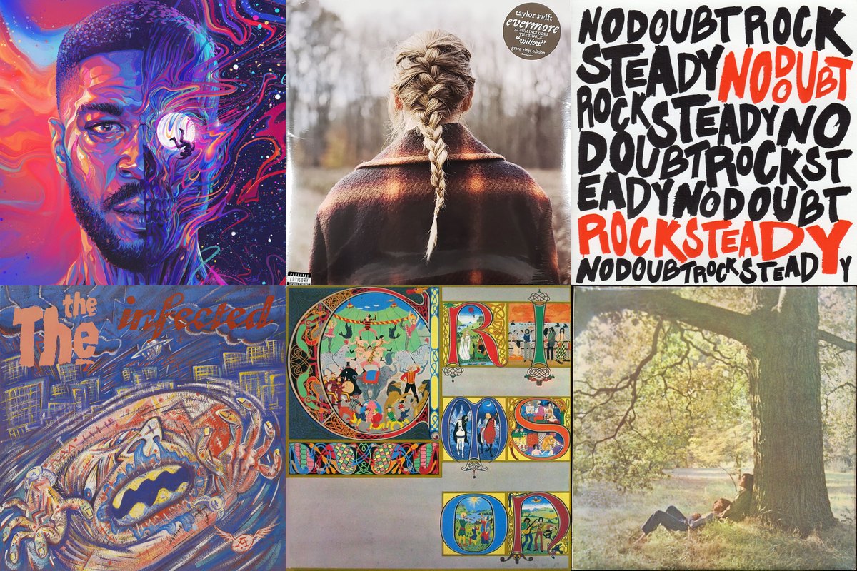December 11th album covers: Man On The Moon III: The Chosen, Evermore, Rock Steady, Infected, Lizard, John Lennon / Plastic Ono Band
