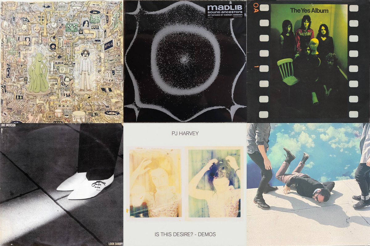 January 29th album covers: OK Human, Sound Ancestors, The Yes Album, Look Sharp!, Is This Desire? - Demos, Hummingbird