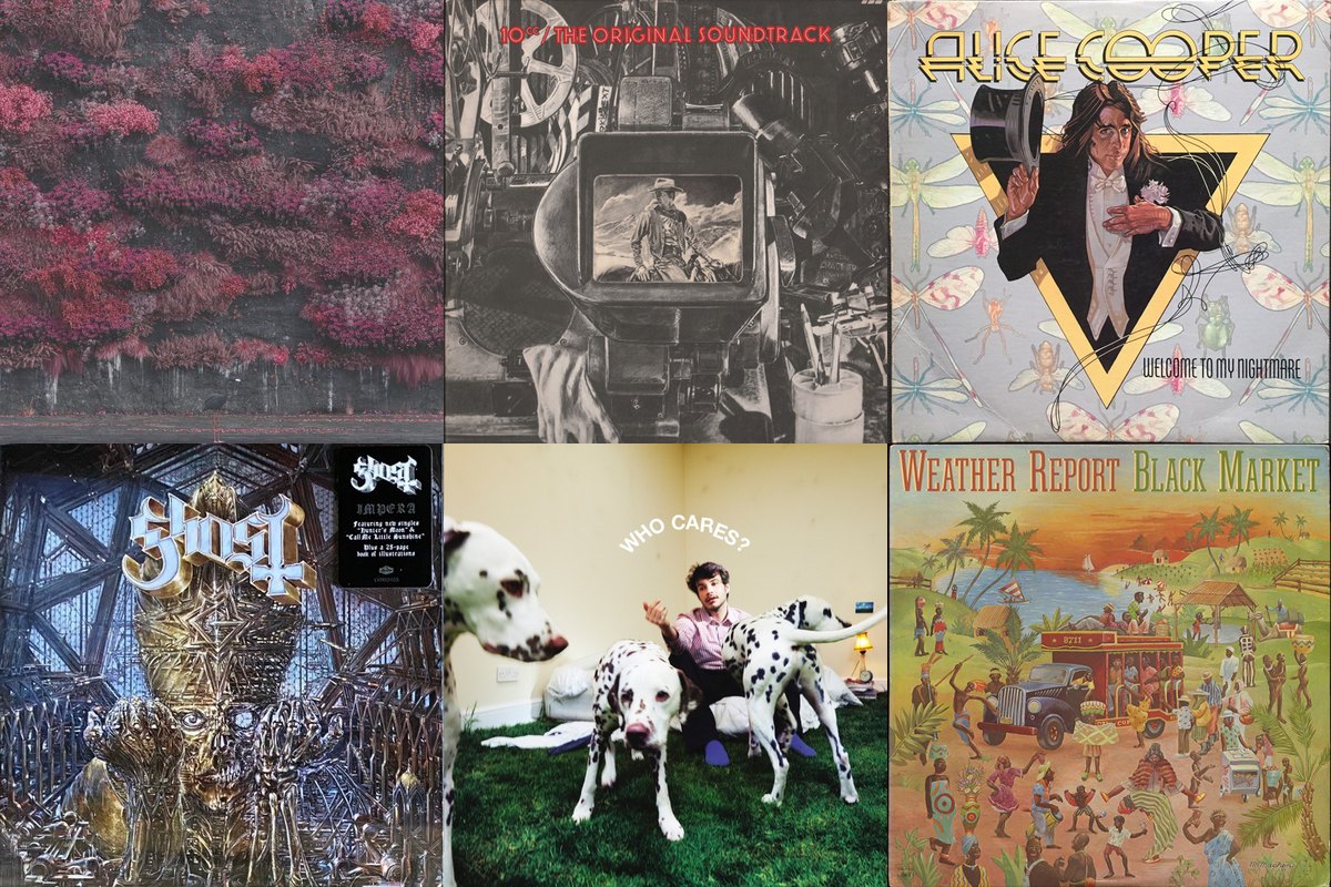 March 11th album covers: Even In Arcadia, The Original Soundtrack, Welcome To My Nightmare, Impera, Who Cares?, Black Market