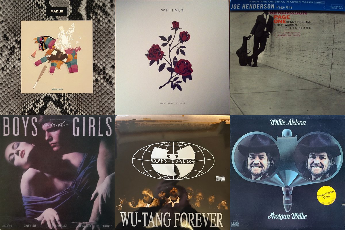 June 3rd album covers: Piñata, Light Upon The Lake, Page One, Boys And Girls, Wu-Tang Forever, Shotgun Willie