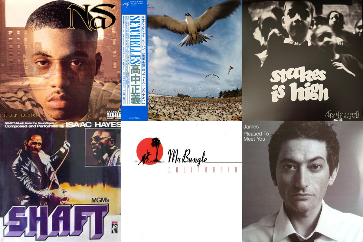 July 2nd album covers: It Was Written, Seychelles, Stakes Is High, Shaft, California, Pleased To Meet You
