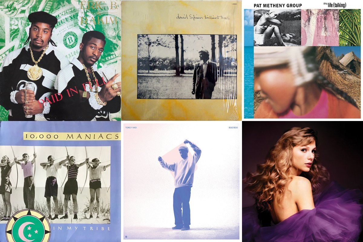 July 7th album covers: Paid In Full, Brilliant Trees, Still Life (Talking), In My Tribe, Boo Boo, Speak Now (Taylor's Version)