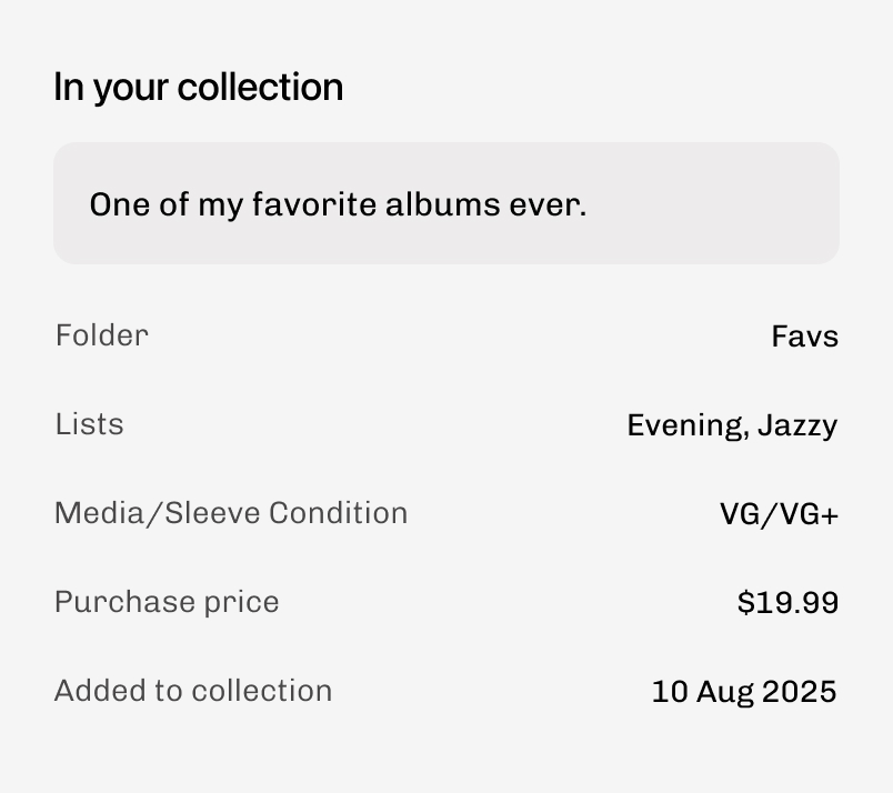 Plastic two-way Discogs synchronization controls